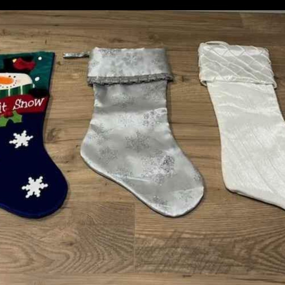 Festive Christmas Stockings Set